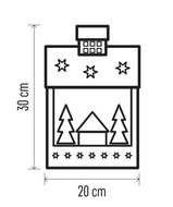 11482 7LED  HOUSE 2AA T WW-3