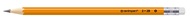 991100 Šestihranná grafitová tužka č. 2 s gumou, Centropen-2